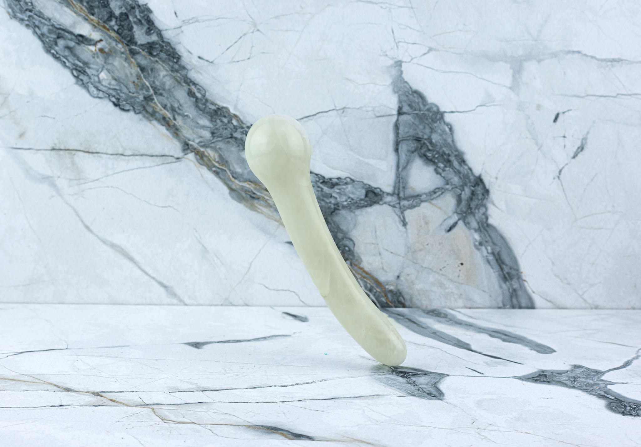 Kristall Dildo Olivia - Klarer Quarz