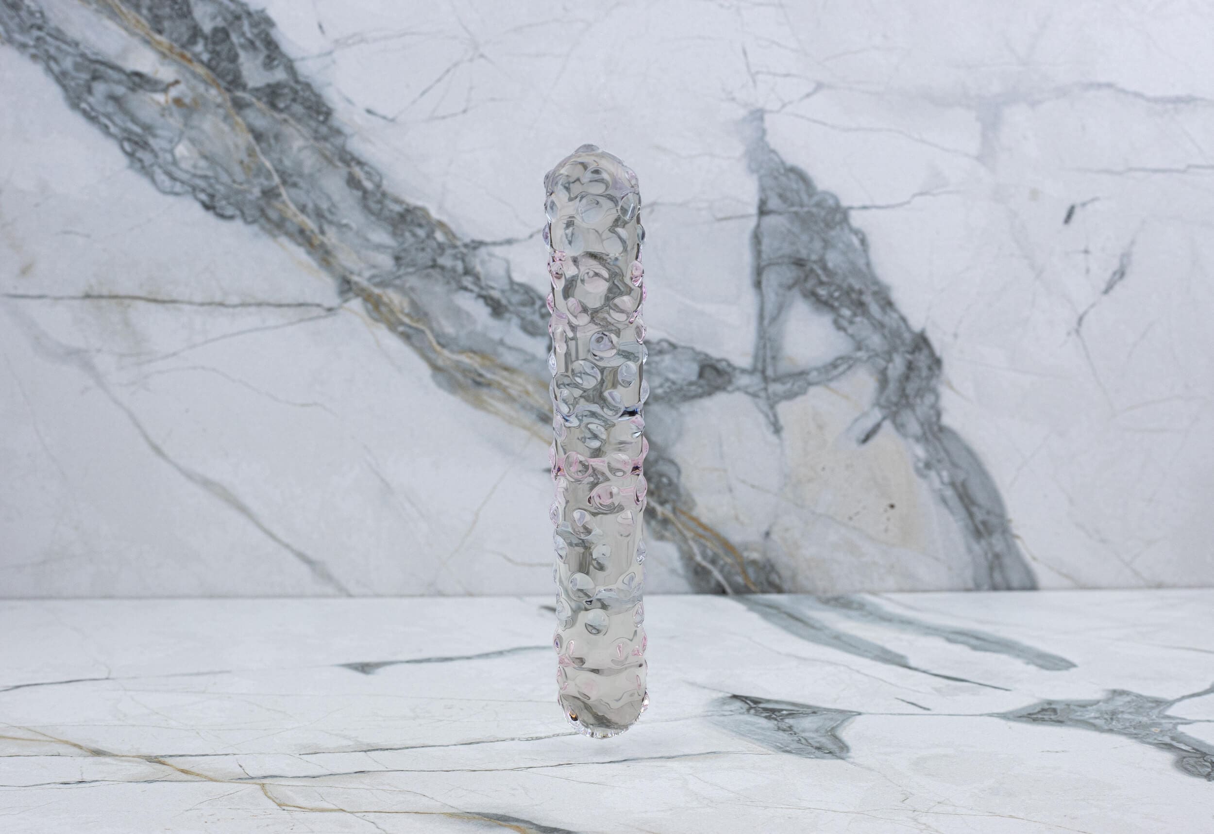 Gläs - Lila Rose Noppendildo (18 cm)