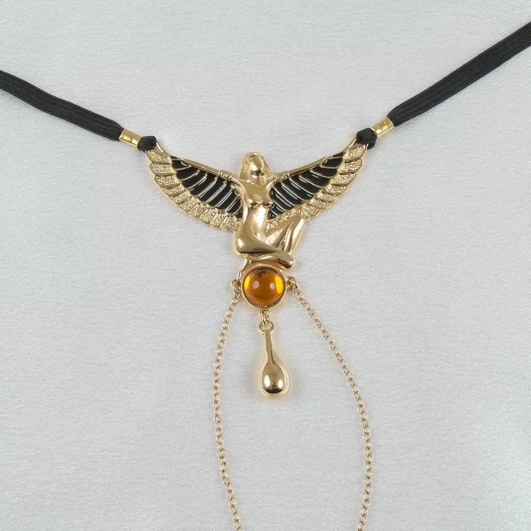 Sylvie Monthulé - G-String-Schmuck Kuss der Isis 