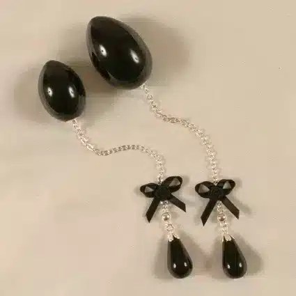 Sylvie Monthulé - Penetrationsschmuck Silbernes Ei Maat 34