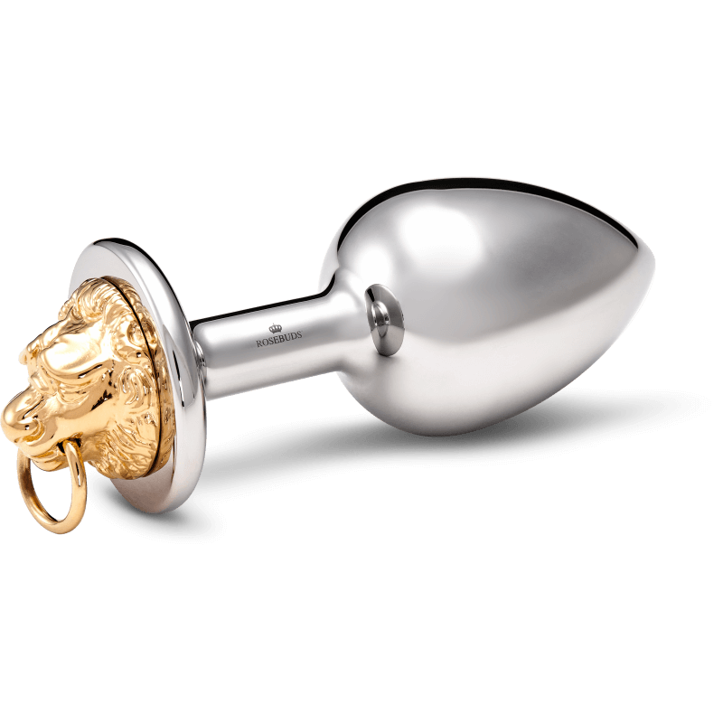 Rosebuds - Löwe Gold Größe XL