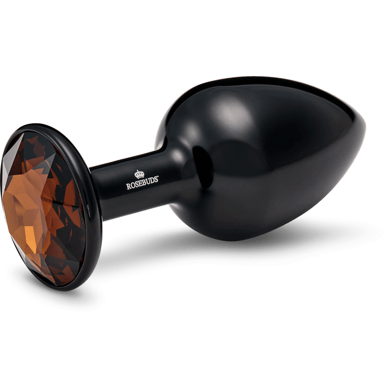 Rosebuds™ - Medium Alu Schwarz Kristall