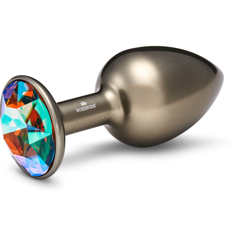 Rosebuds™ - Medium Alu Grau Kristall
