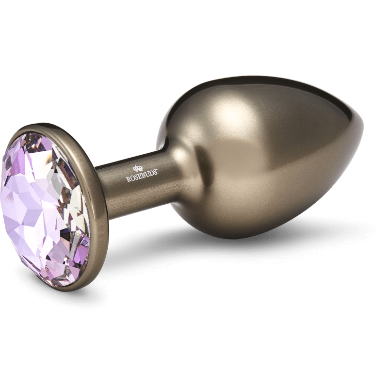 Rosebuds™ - Medium Alu Grau Kristall