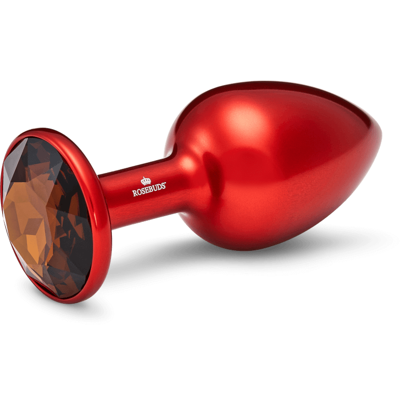 Rosebuds™ - Medium Alu Rot Kristall