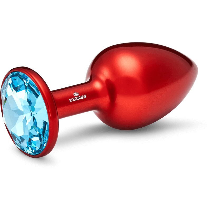 Rosebuds™ - Medium Alu Rot Kristall