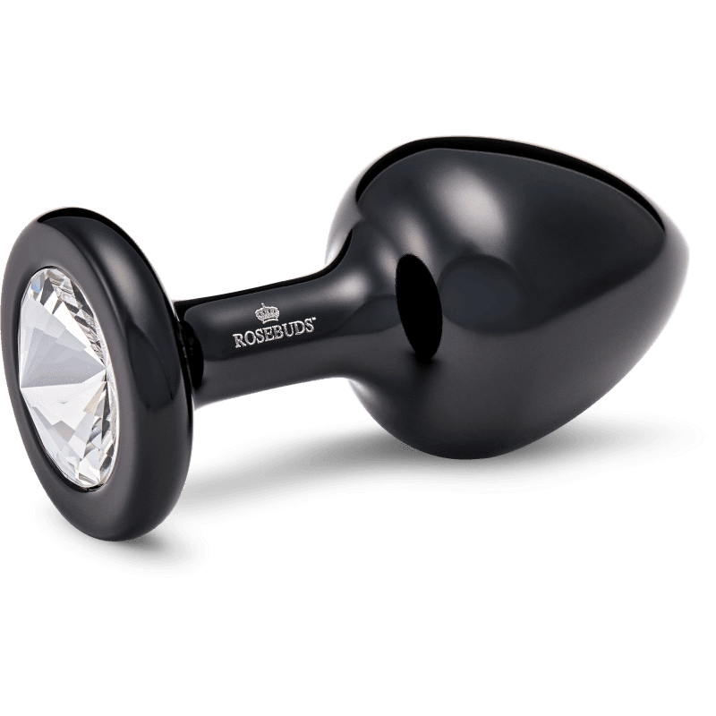 Rosebuds™ - Kleiner schwarzer Alu-Kristall