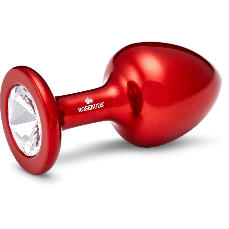 Rosebuds™ - Kleiner alu-roter Kristall