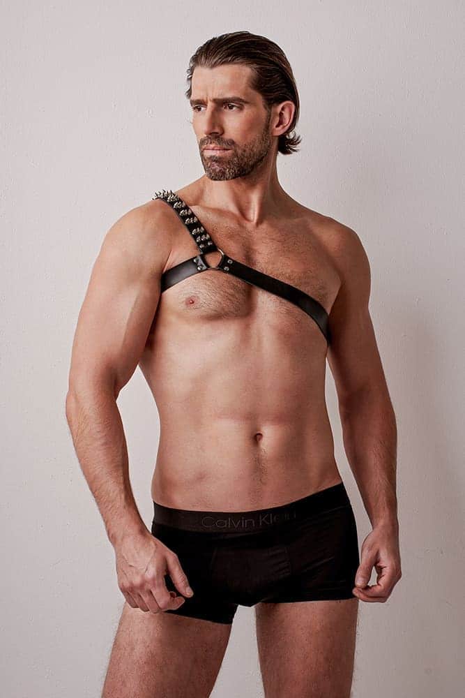 VoyeurX Männer - Crixus - Leder Harness Männer