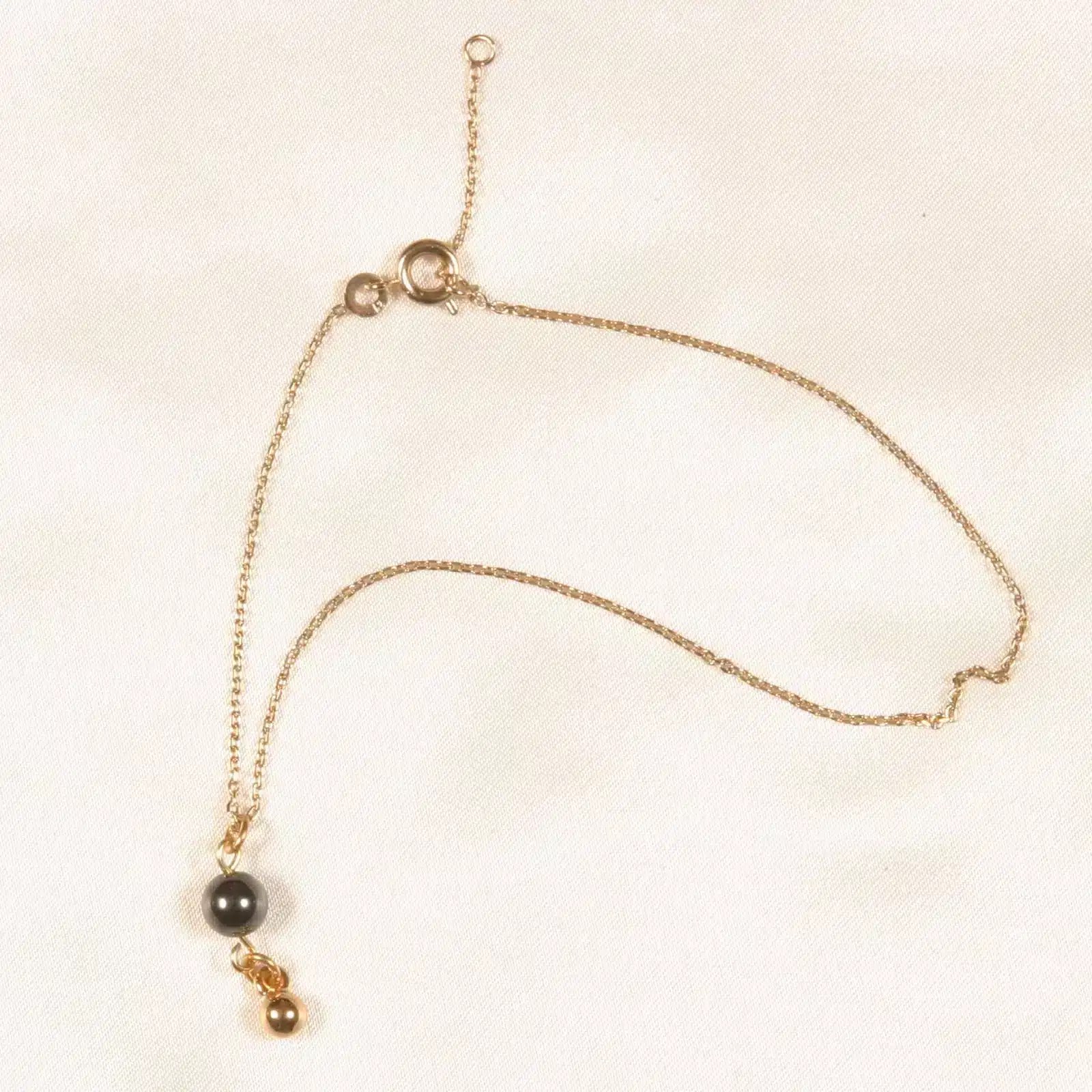 Sylvie Monthulé - Knöchelschmuck Hämatit 