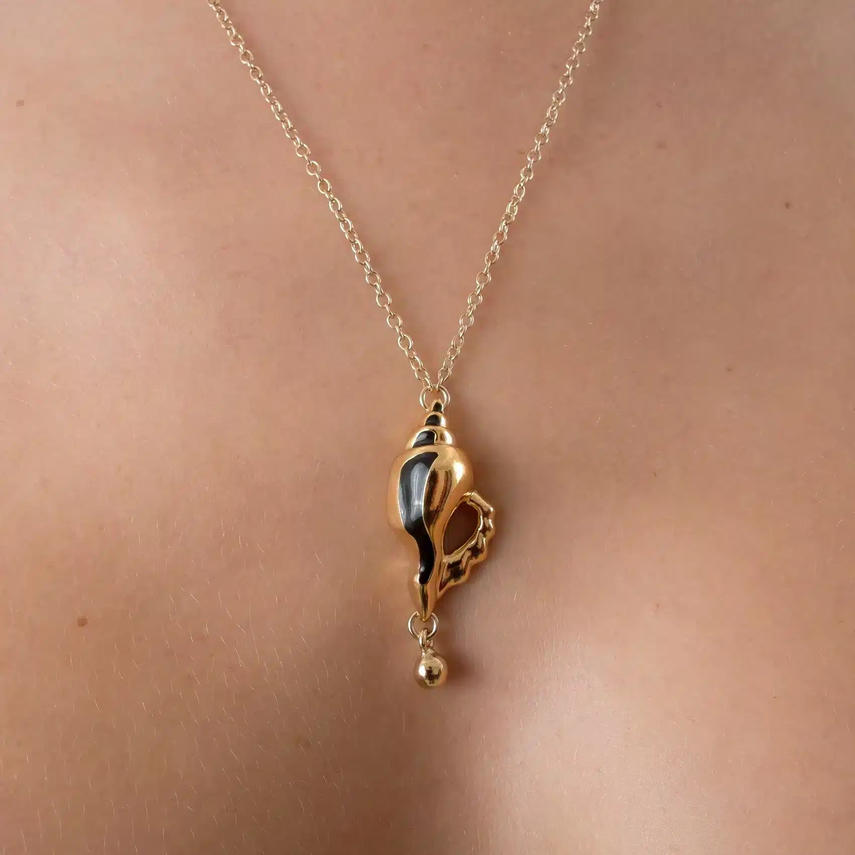 Sylvie Monthulé - Halskette Muschel Ozean 