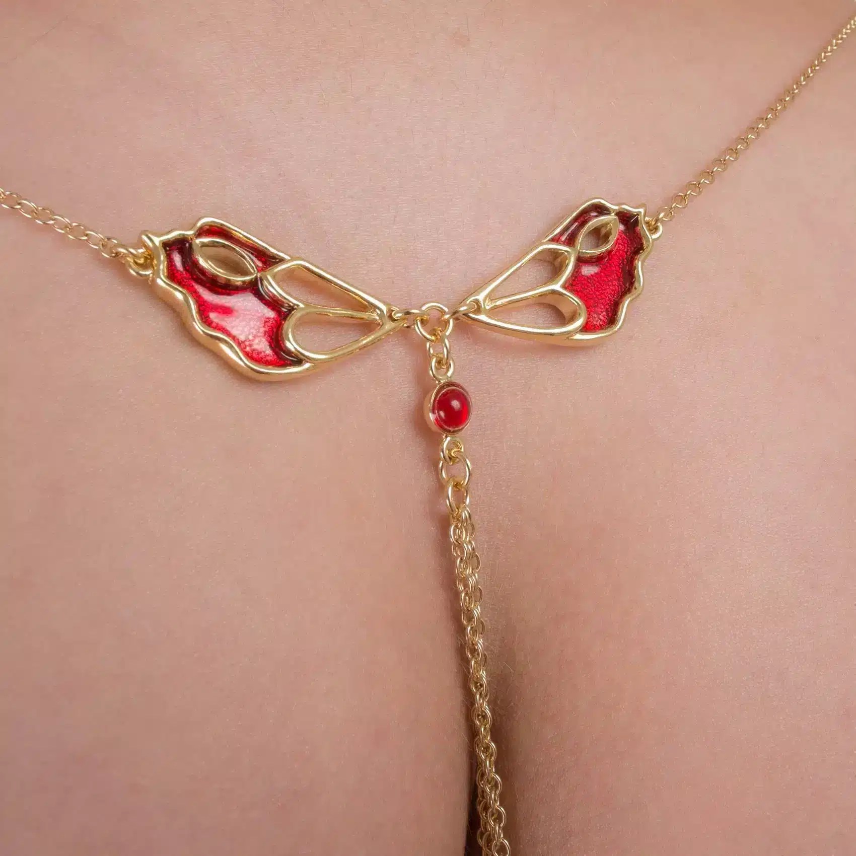 Sylvie Monthulé - Hüft-Halskette Sexy Wings 