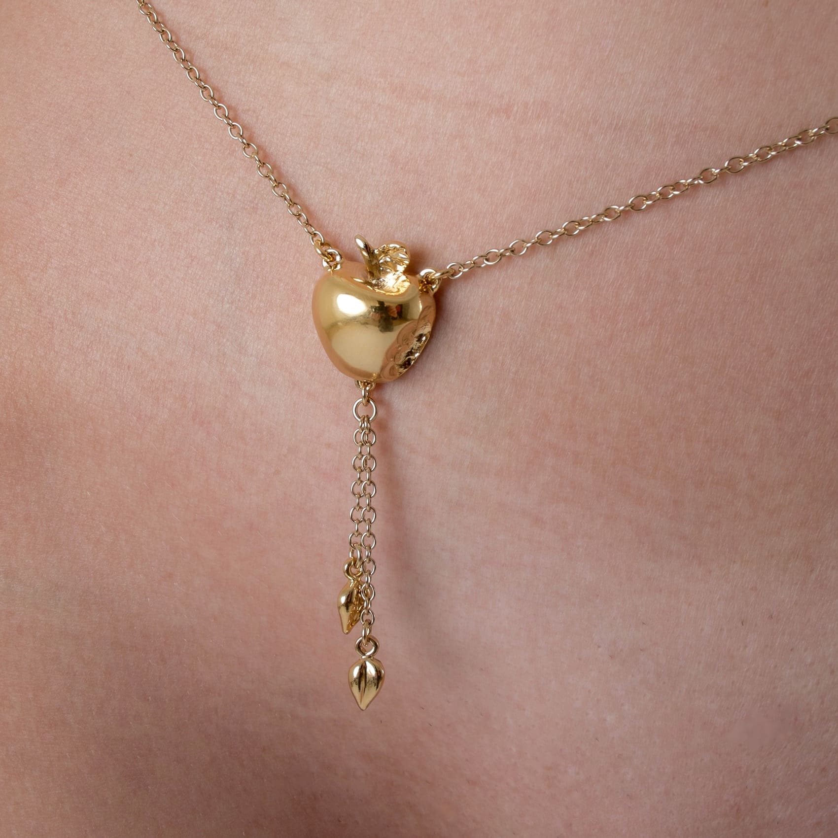 Sylvie Monthulé - Hüft-Halskette Knackiger Apfel