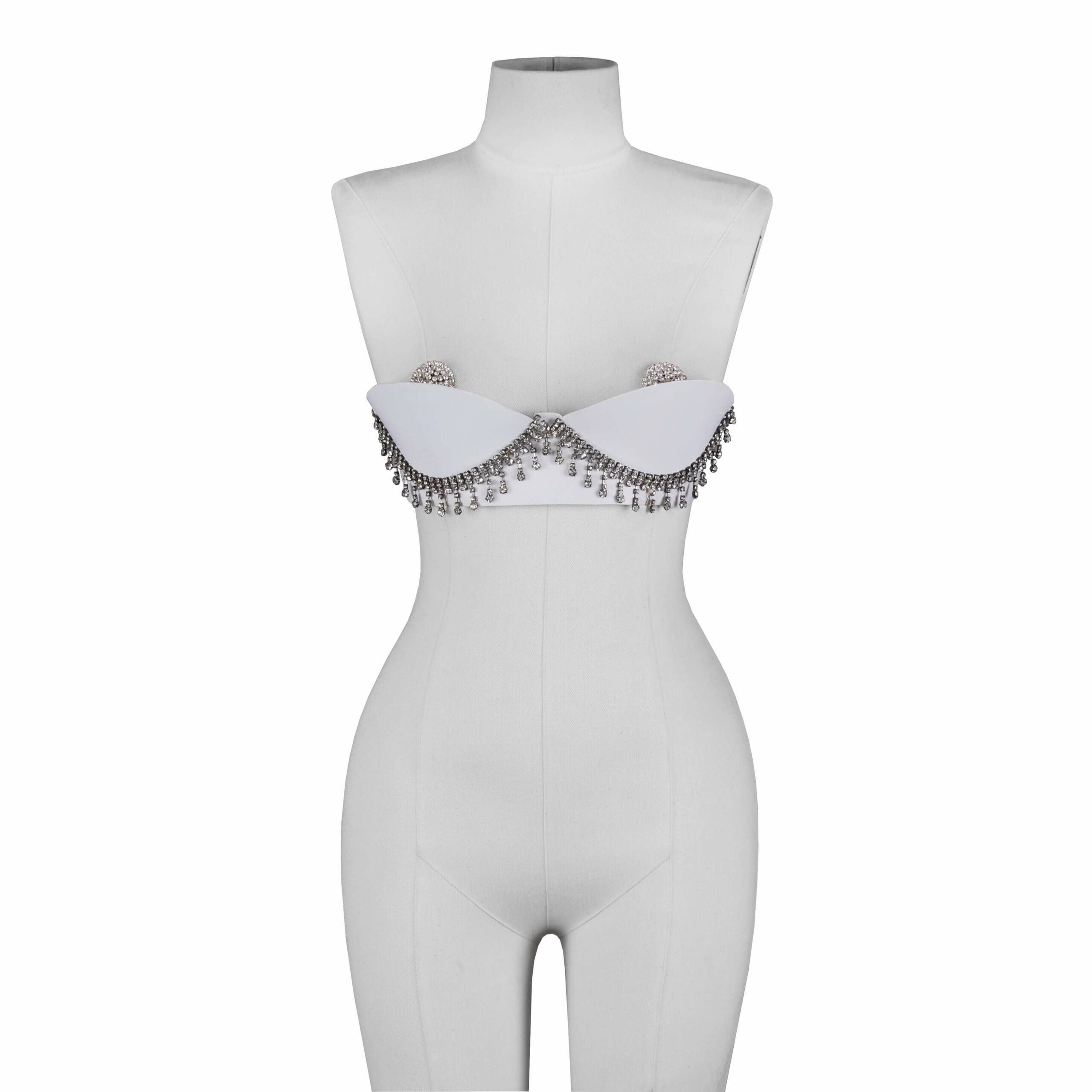 Elif Domanic - Bianca BH mit Pasties Größe L