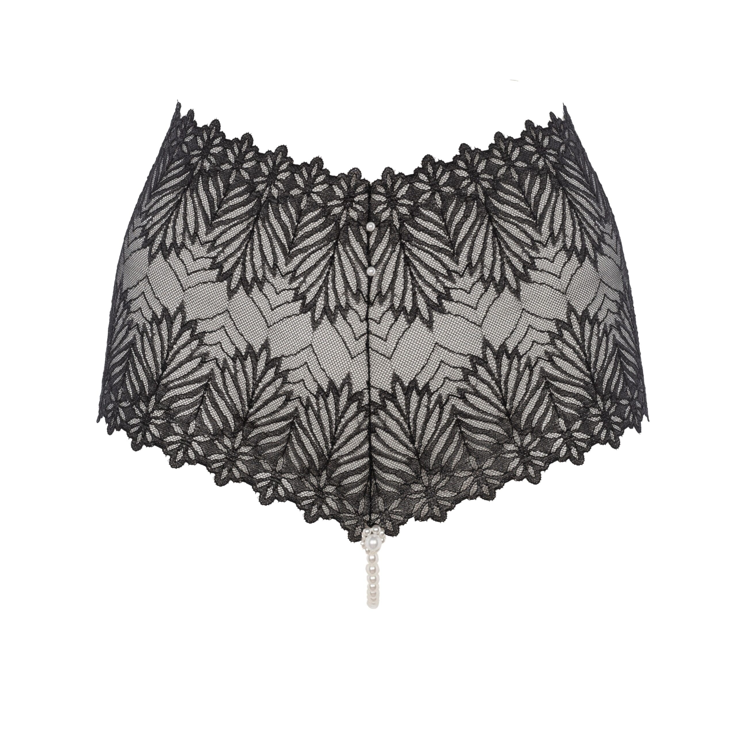 Bracli - Destinos Strumpfhosen - Exklusive Perlenstring-Dessous Größe S