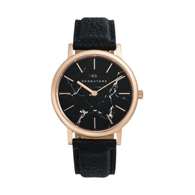 Sognatore Marble Black Rose Gold Ladies Watch / Mens Watch Sognatore Marble Black Rose Gold Ladies Watch / Mens Watch