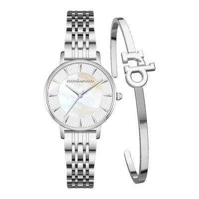Roccobarocco RB.4659L-01M Ladies Watch and Bangle Set Roccobarocco RB.4659L-01M Ladies Watch and Bangle Set