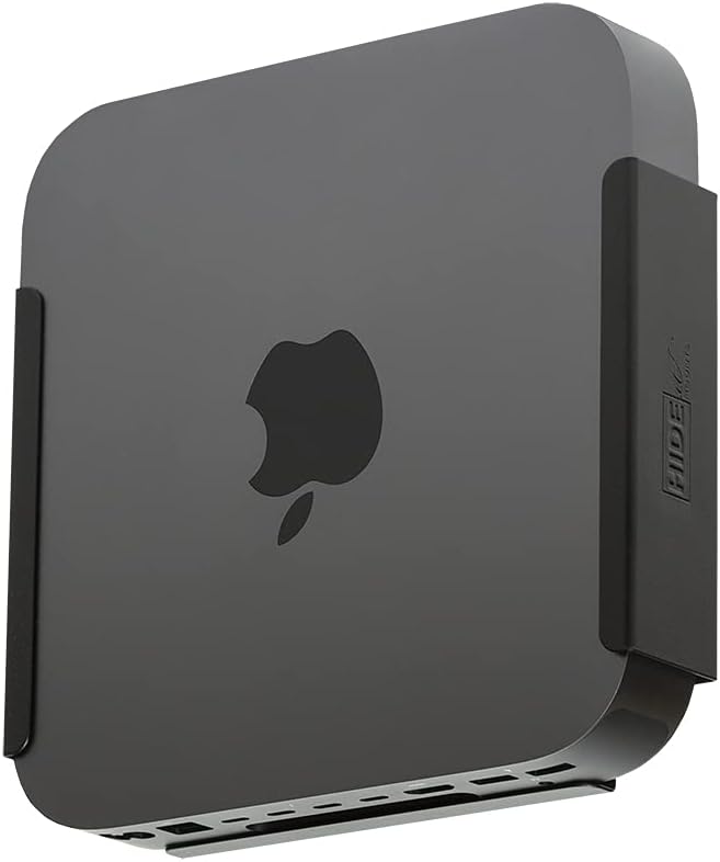 HIDEit Mounts MiniU Bracket for Mac Mini – US Patent, American Company – Steel Wall Mount, Under Desk Mount, VESA Monitor Mount for Mac Mini – Compatible with Mac Mini M1 HIDEit Mounts MiniU Bracket for Mac Mini – US Patent, American Company – Steel Wall Mount, Under Desk Mount, VESA Monitor Mount for Mac Mini – Compatible with Mac Mini M1