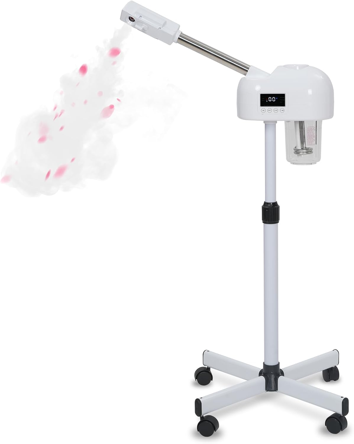 Professional Facial Steamer, Hot Mist Spray & Ionic Ozone, Facial Steamer for Esthetician, Vaporizador Face Steamer for Home & Spa Professional Facial Steamer, Hot Mist Spray & Ionic Ozone, Facial Steamer for Esthetician, Vaporizador Face Steamer for Home & Spa