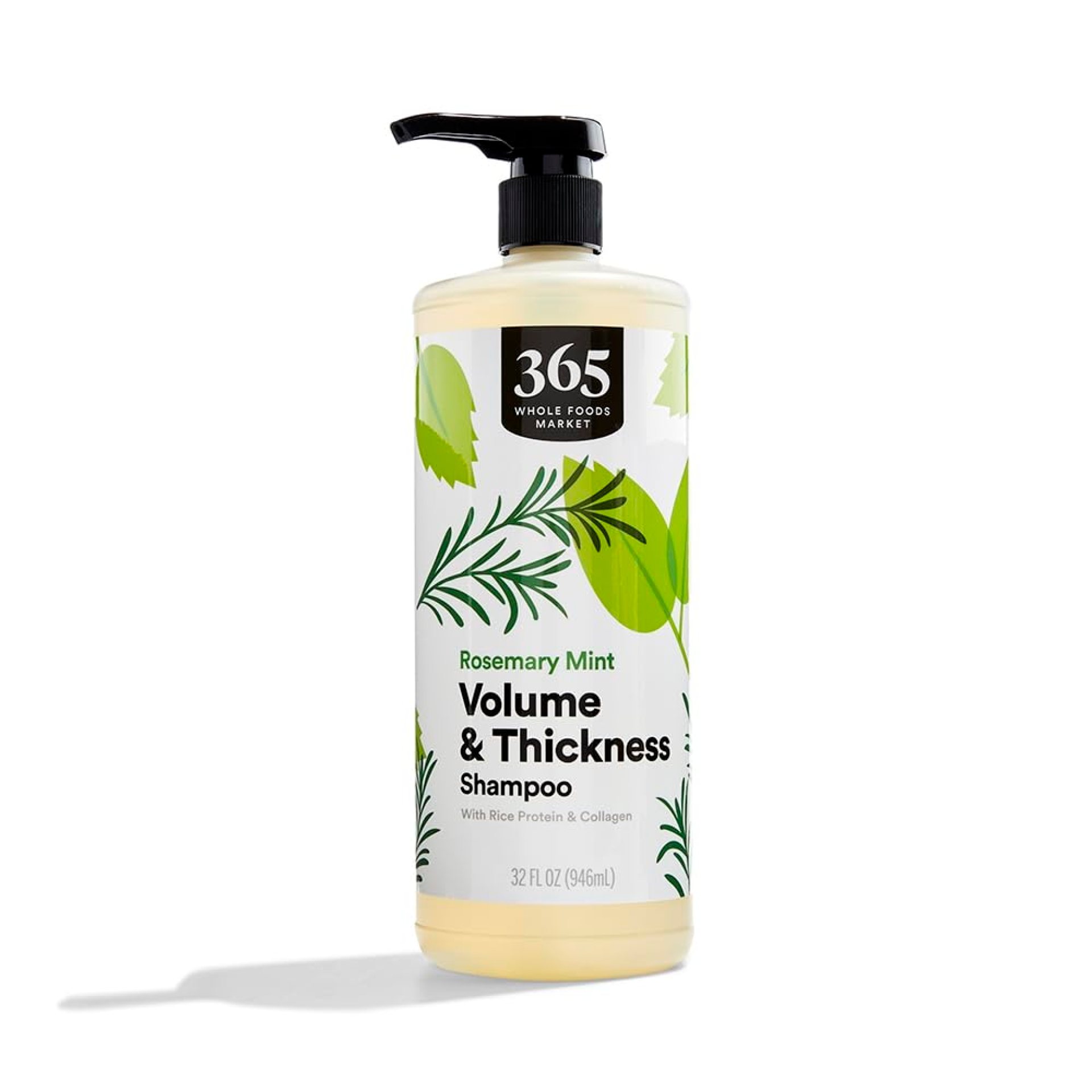 365 by Whole Foods Market, Volume & Thick Shampoo Rosemary Mint, 32 Fl Oz 365 by Whole Foods Market, Volume & Thick Shampoo Rosemary Mint, 32 Fl Oz
