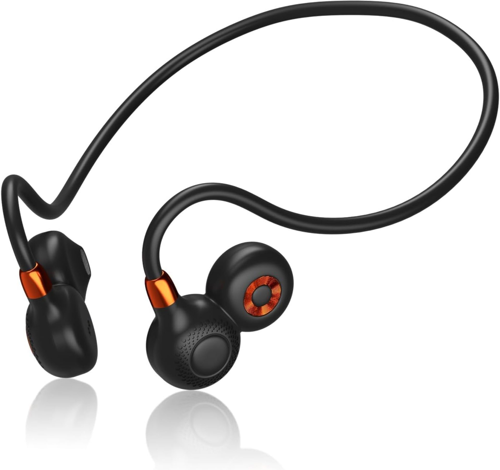 Ortizan Open Ear Headphones, Bluetooth 5.3 Wireless Air Conduction Headphones Sport Earbuds, Premium Sound, IPX6 Waterproof, Clear Call, 19g Lightweight Earphones for Running Cycling Workouts (Black) Ortizan Open Ear Headphones, Bluetooth 5.3 Wireless Air Conduction Headphones Sport Earbuds, Premium Sound, IPX6 Waterproof, Clear Call, 19g Lightweight Earphones for Running Cycling Workouts (Black)