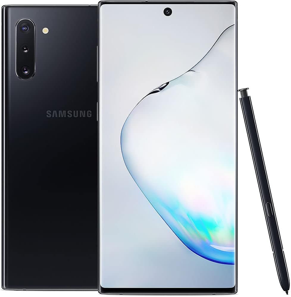 Samsung Galaxy Note 10, 256GB, Aura Black – Fully Unlocked (Renewed) Samsung Galaxy Note 10, 256GB, Aura Black – Fully Unlocked (Renewed)