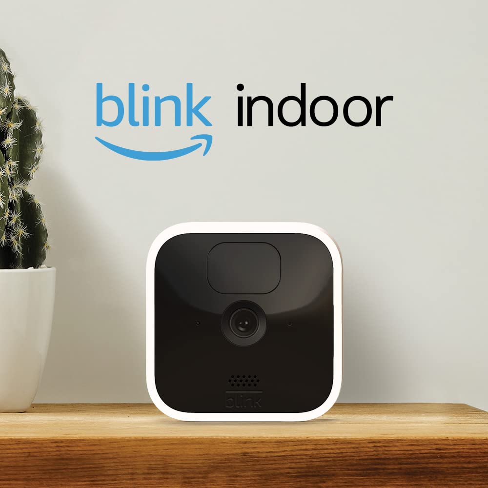 Blink Indoor – wireless, HD security camera with two-year battery life, motion detection, and two-way audio – 3 camera system Blink Indoor – wireless, HD security camera with two-year battery life, motion detection, and two-way audio – 3 camera system