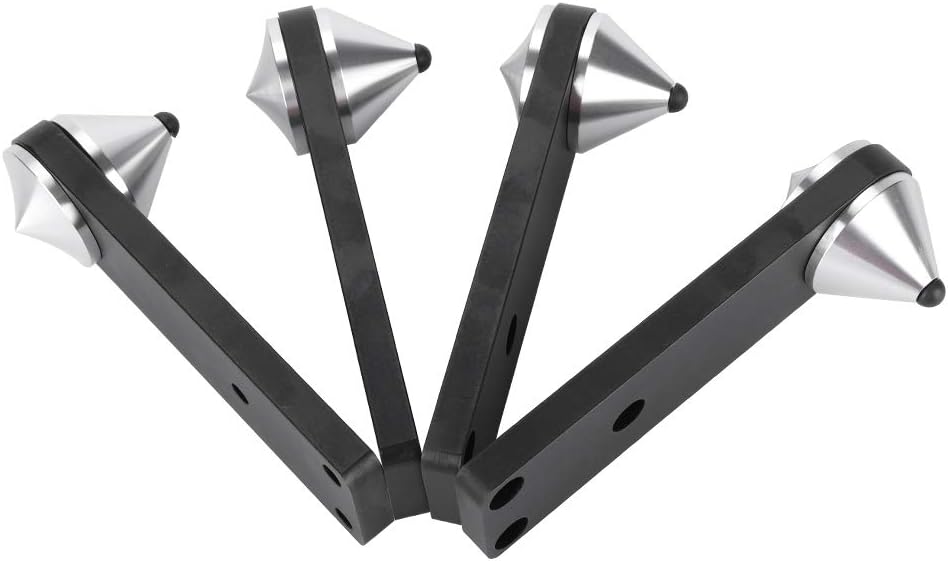 4PCS Combined Type Speaker Foot Subwoofer Shockproof Spike Bracket Say Goodbye to Annoying Rattling en Immersive Like N 4PCS Combined Type Speaker Foot Subwoofer Shockproof Spike Bracket Say Goodbye to Annoying Rattling en Immersive Like N