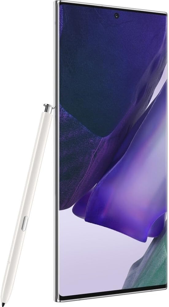 Samsung Galaxy Note 20 Ultra 5G Unlocked Android Cell Phone | US Version | 128GB | Mystic White (Renewed) Samsung Galaxy Note 20 Ultra 5G Unlocked Android Cell Phone | US Version | 128GB | Mystic White (Renewed)