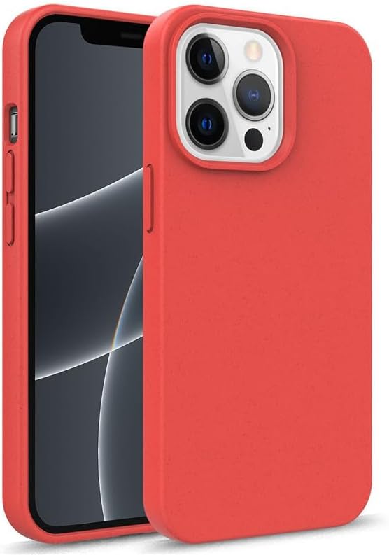 BioCase – iPhone 13 Pro Max – Biodegradable Organic Case Cover Shockproof Eco – Red (CY122548) Brand BioCase – iPhone 13 Pro Max – Biodegradable Organic Case Cover Shockproof Eco – Red (CY122548) Brand