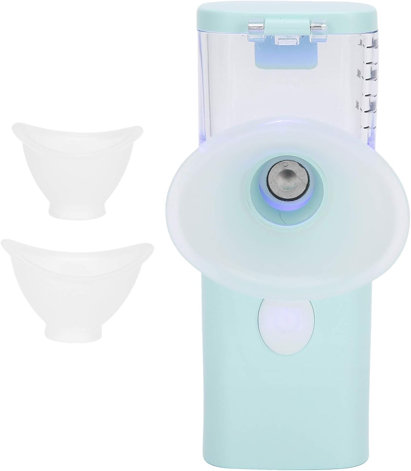 Dioche Dry Eye Humidifier Eye Mist Sprayer Portable Eye Moisturizing Machine Cool Eye Facial Steamer, Fast Steam Sprayer for Eye Skin Care, Makeup (Blue) Dioche Dry Eye Humidifier Eye Mist Sprayer Portable Eye Moisturizing Machine Cool Eye Facial Steamer, Fast Steam Sprayer for Eye Skin Care, Makeup (Blue)