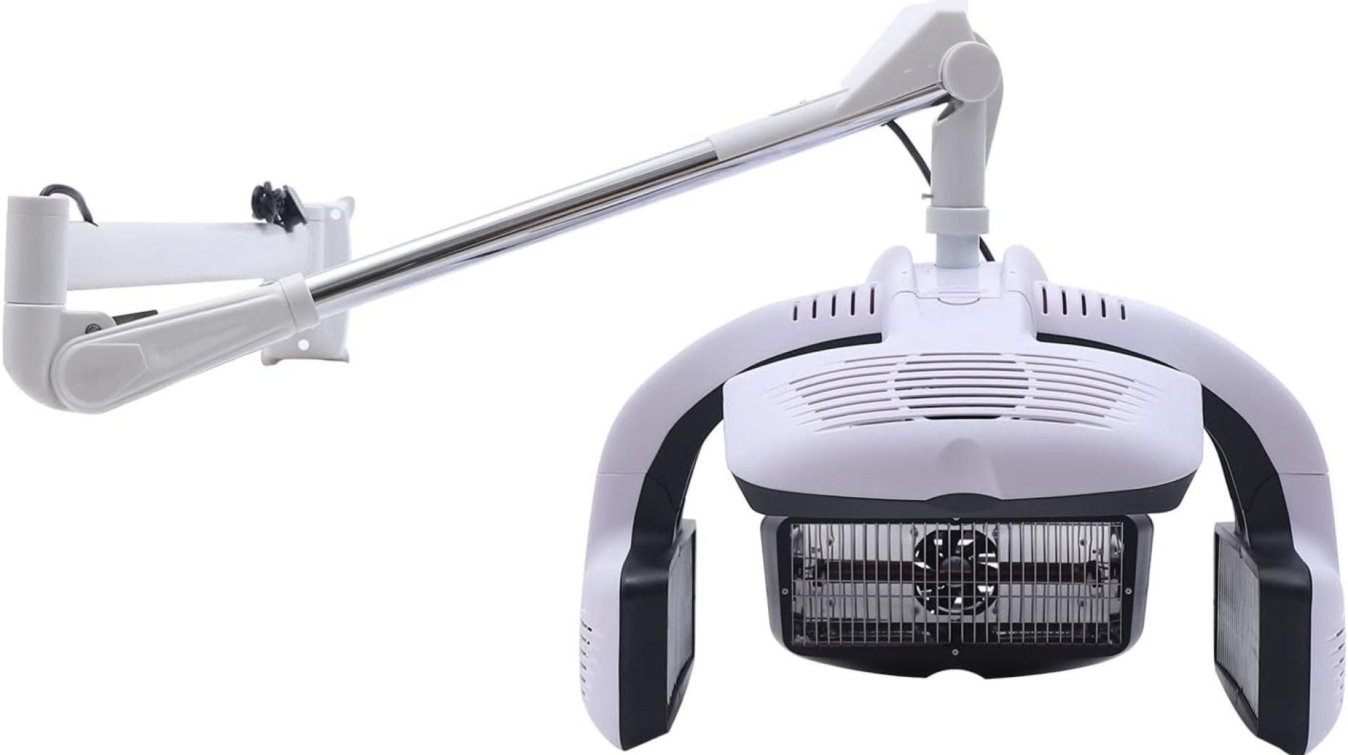 Hairdressing Dryer, 1500W 110V Wall Mounted Hair Dryer with LCD Panel, 5 Heating Discs Semi-Enclosed Structure Hair Processor, 360°Rotate Multi-Functional Salon Equipment, for Barber Shops Hairdressing Dryer, 1500W 110V Wall Mounted Hair Dryer with LCD Panel, 5 Heating Discs Semi-Enclosed Structure Hair Processor, 360°Rotate Multi-Functional Salon Equipment, for Barber Shops