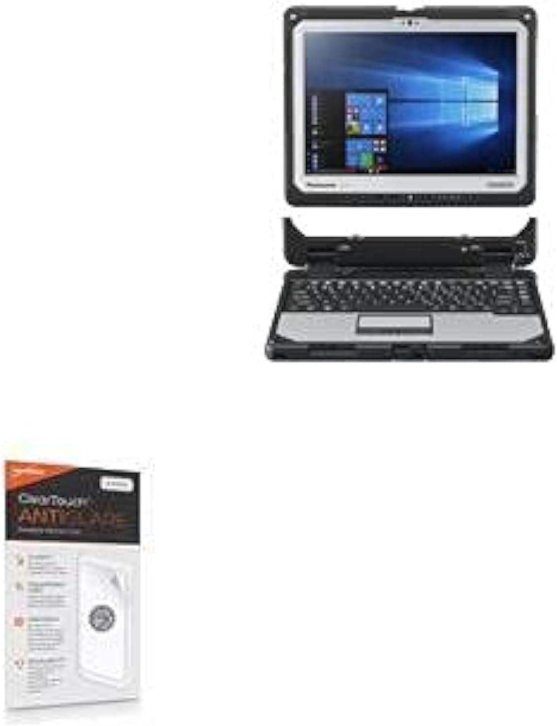 BoxWave Screen Protector Compatible with Panasonic Toughbook 33 (CF-33) – ClearTouch Anti-Glare (2-Pack), Anti-Fingerprint Matte Film Skin for Panasonic Toughbook 33 (CF-33) BoxWave Screen Protector Compatible with Panasonic Toughbook 33 (CF-33) – ClearTouch Anti-Glare (2-Pack), Anti-Fingerprint Matte Film Skin for Panasonic Toughbook 33 (CF-33)