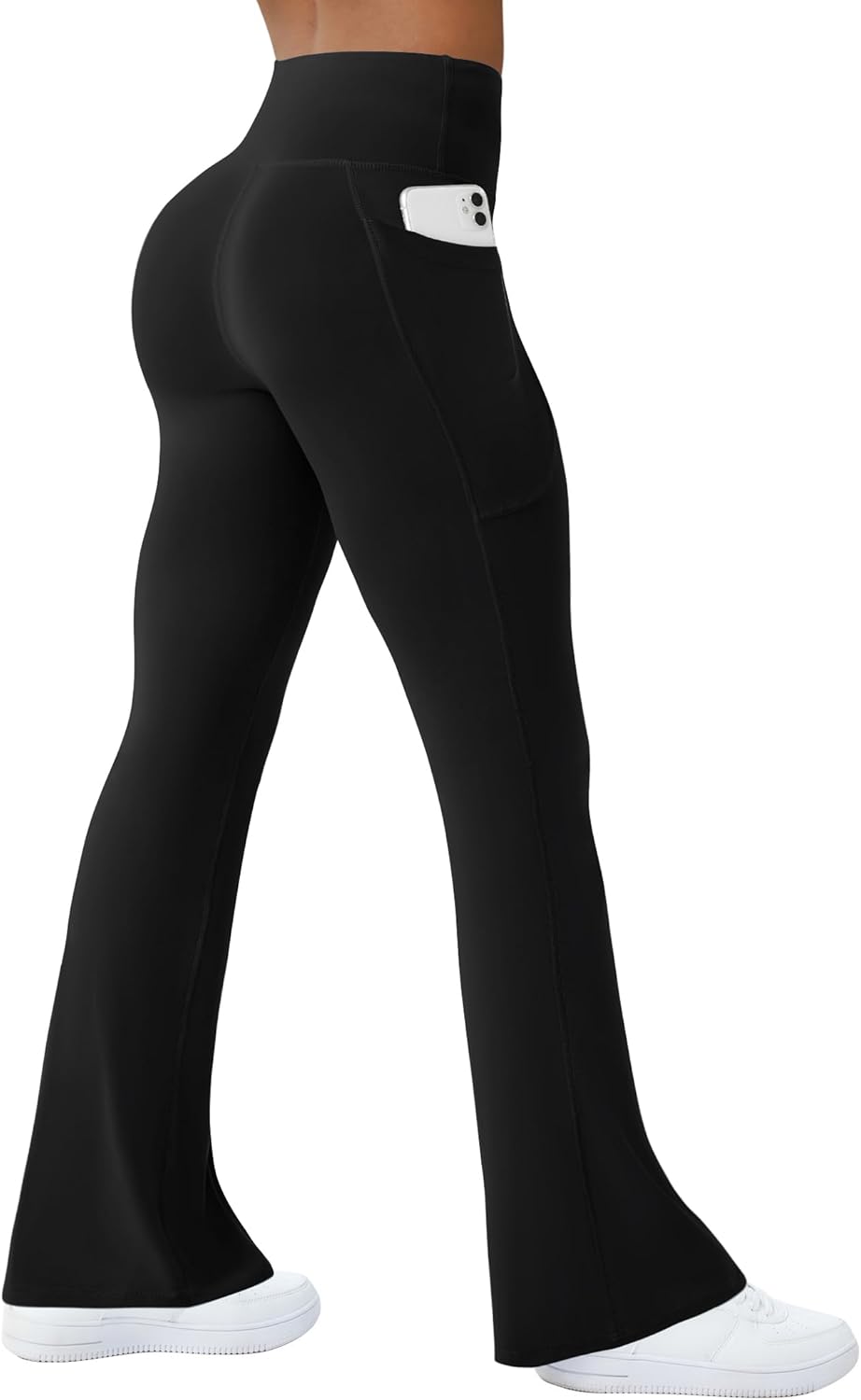 Womens Yoga Pants with Pockets High Waisted Flare Leggings Bell Bottom Yoga Dress Pants Seamless Bootcut Pants Womens Yoga Pants with Pockets High Waisted Flare Leggings Bell Bottom Yoga Dress Pants Seamless Bootcut Pants