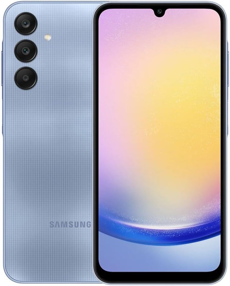 Samsung Galaxy A25 5G A256E 128GB Dual-SIM GSM Unlocked Android Smartphone (Latin Variant/US Compatible LTE) – Blue Samsung Galaxy A25 5G A256E 128GB Dual-SIM GSM Unlocked Android Smartphone (Latin Variant/US Compatible LTE) – Blue