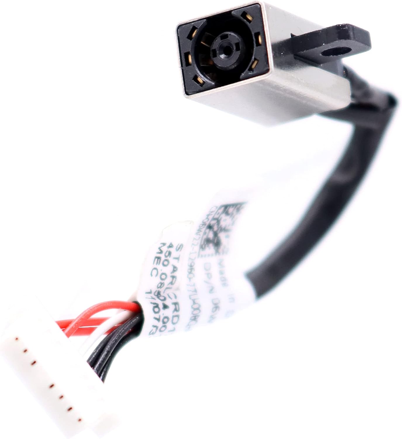 Deal4GO DC in Power Jack Cable 6VV22 06VV22 450.08504.0012 Replacement for Dell Inspiron 17 7778 7779 7773 7368 7378 Deal4GO DC in Power Jack Cable 6VV22 06VV22 450.08504.0012 Replacement for Dell Inspiron 17 7778 7779 7773 7368 7378