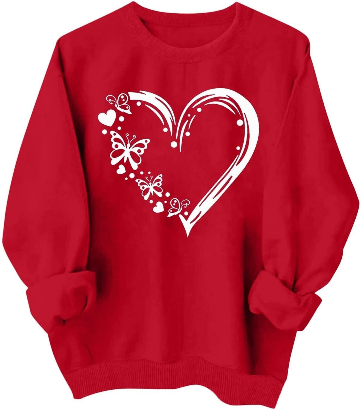 2025 Valentine’s Day Long Sleeve Shirts Women Cute Heart Tops Casual Loose Holiday Trendy Dressy Blouses 2025 Valentine’s Day Long Sleeve Shirts Women Cute Heart Tops Casual Loose Holiday Trendy Dressy Blouses