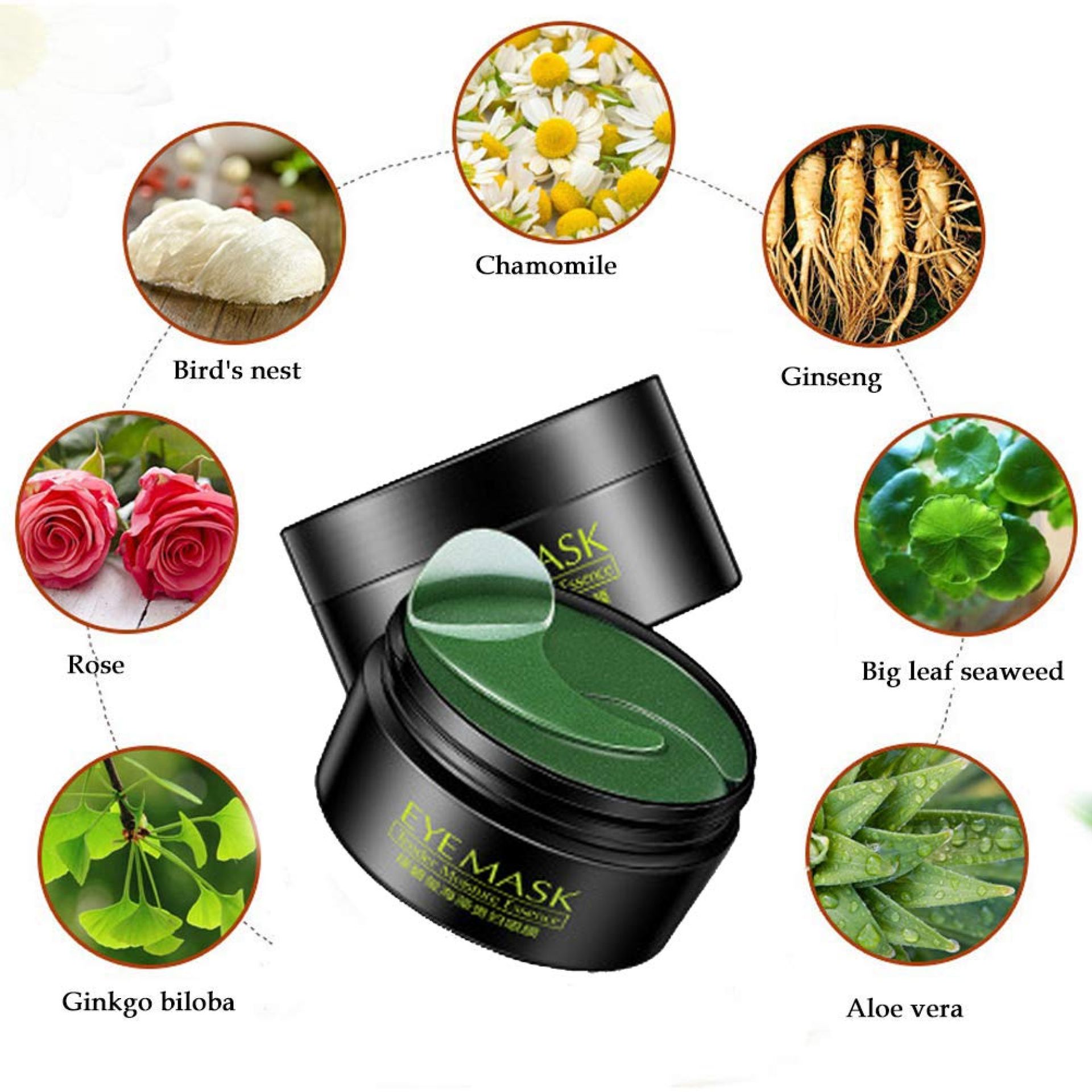 Collagen Eye Gel Pads, Green Tea Under Eye Patches, Firming Eye Mask, 30 Pairs Collagen Eye for Eye Moisturizing, Dark Circles, Wrinkles, Fine Lines, Under Eye Bags Collagen Eye Gel Pads, Green Tea Under Eye Patches, Firming Eye Mask, 30 Pairs Collagen Eye for Eye Moisturizing, Dark Circles, Wrinkles, Fine Lines, Under Eye Bags