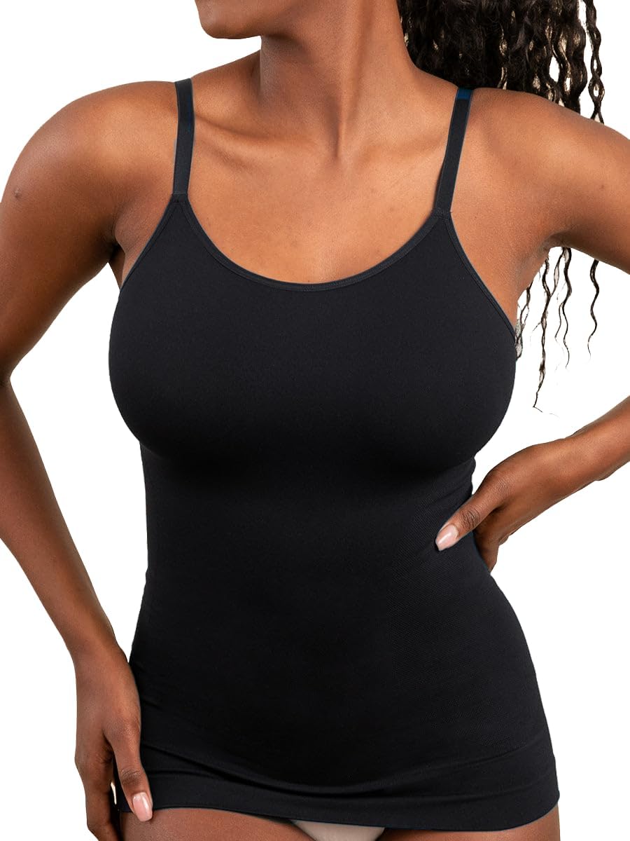 SHAPERMINT Womens Tops – Scoop Neck Cami Body Shaper for Women, Shapewear Tummy Control, Camisole Tank Tops for Women SHAPERMINT Womens Tops – Scoop Neck Cami Body Shaper for Women, Shapewear Tummy Control, Camisole Tank Tops for Women