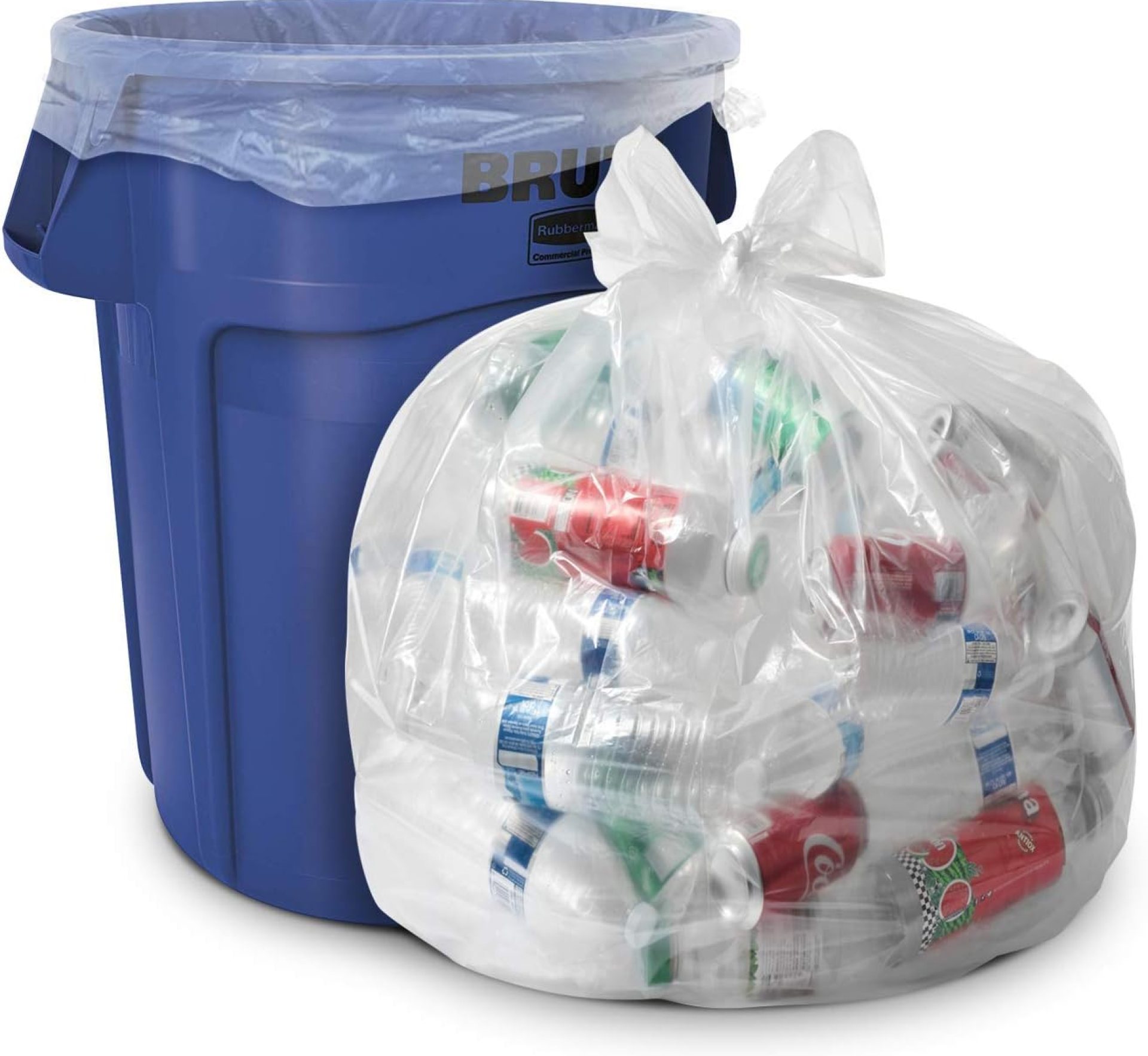 Aluf Plastics 33 Gallon Clear Trash Bags – 33″ x 39″ – 1.5 MIL (eq) – CSR Series – Heavy Duty Industrial Liners Clear Garbage Bags for Recycling, Contractors, Storage, Outdoor, 1 Count (Pack of 100) Aluf Plastics 33 Gallon Clear Trash Bags – 33″ x 39″ – 1.5 MIL (eq) – CSR Series – Heavy Duty Industrial Liners Clear Garbage Bags for Recycling, Contractors, Storage, Outdoor, 1 Count (Pack of 100)