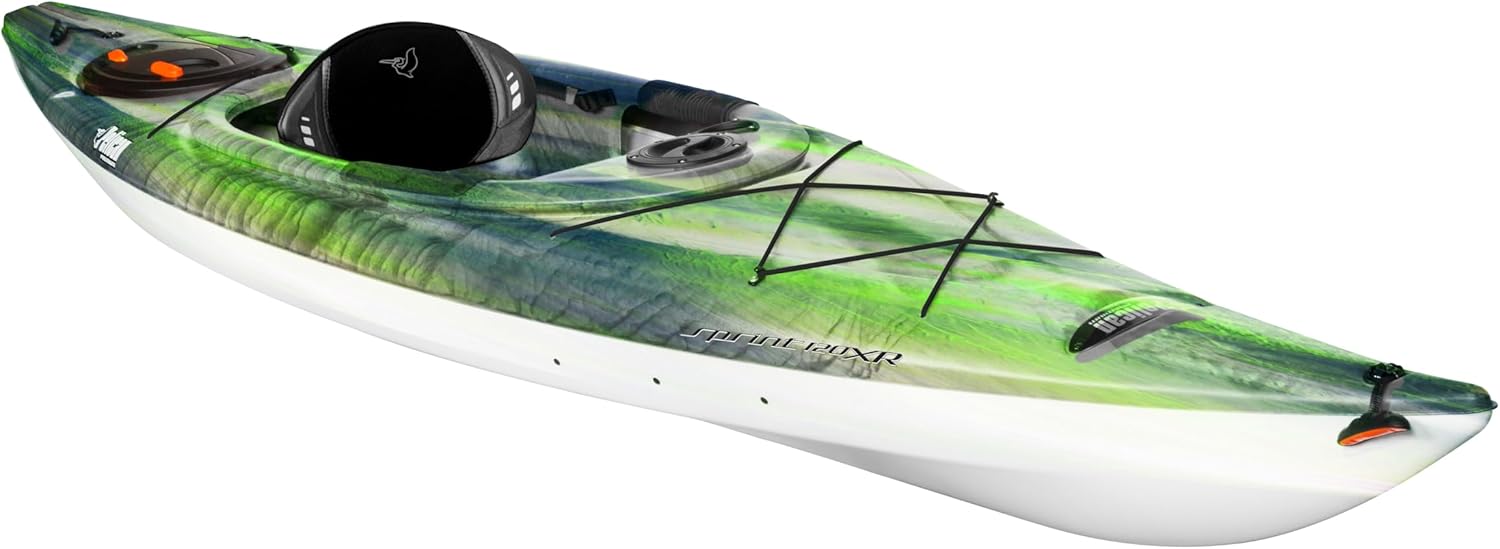 Pelican Sprint 120XR – Sit-in Kayak – Recreational Performance Kayak – Lightweight one Person Pelican Sprint 120XR – Sit-in Kayak – Recreational Performance Kayak – Lightweight one Person