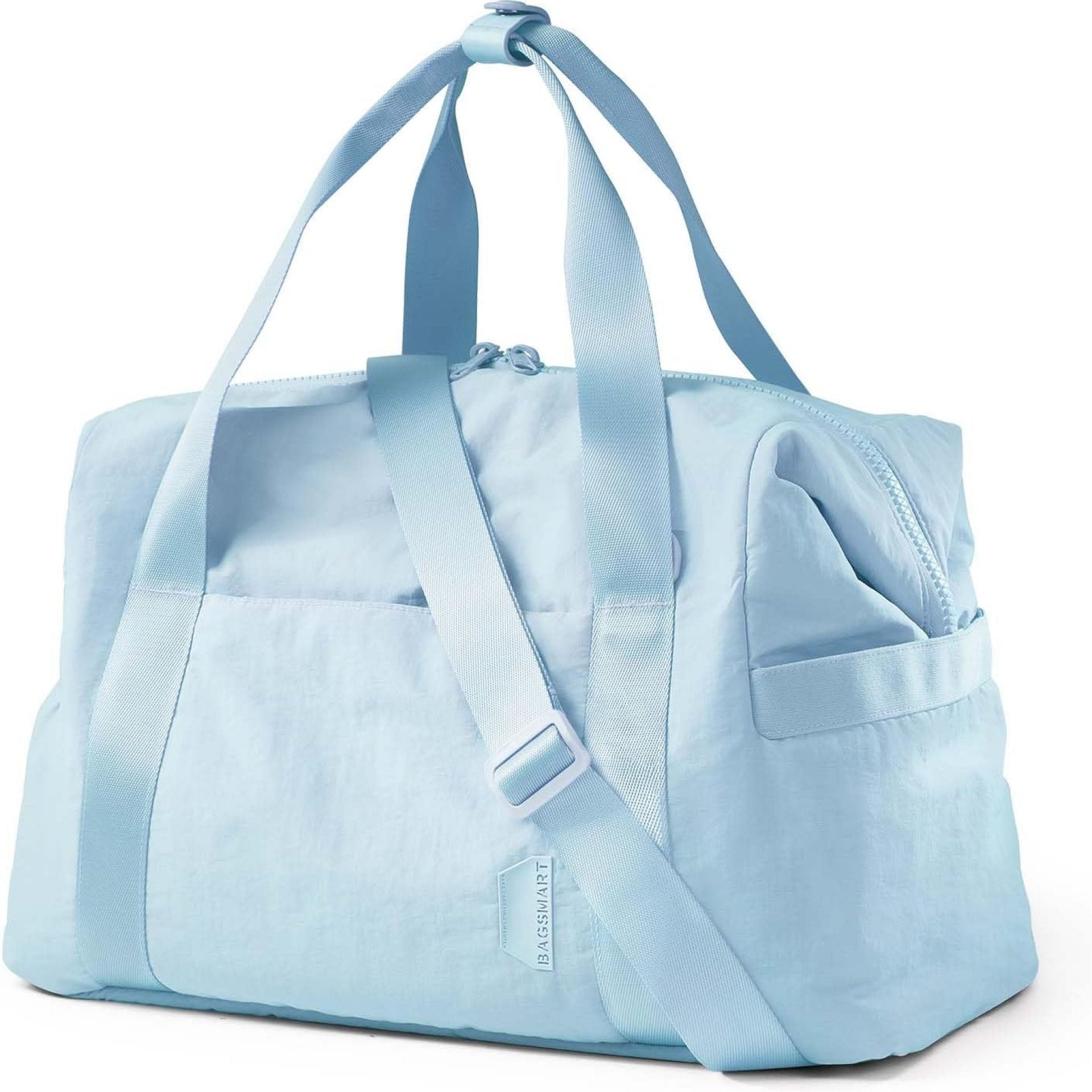 BAGSMART BAGSMART Gym Bag for Women, Carry on Weekender Overnight Bag, Travel Duffel Bags, Personal Item Travel Bag Tote Bag Workout Dance Bag, Light Blue-34L BAGSMART BAGSMART Gym Bag for Women, Carry on Weekender Overnight Bag, Travel Duffel Bags, Personal Item Travel Bag Tote Bag Workout Dance Bag, Light Blue-34L