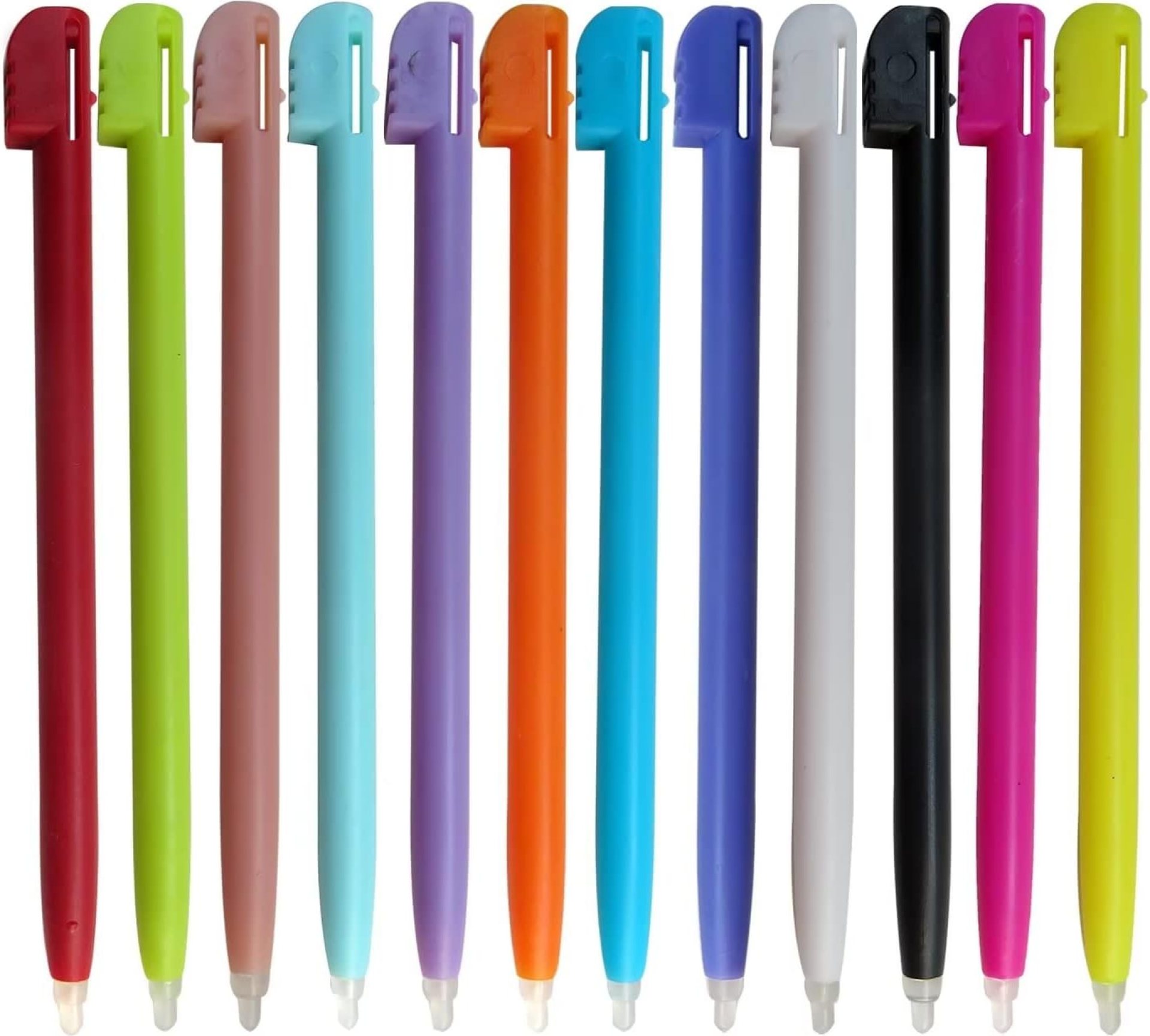 12 Pcs Color Touch Stylus Pen for Nintendo DS Lite NDSL Video Game Accessory 12 Pcs Color Touch Stylus Pen for Nintendo DS Lite NDSL Video Game Accessory