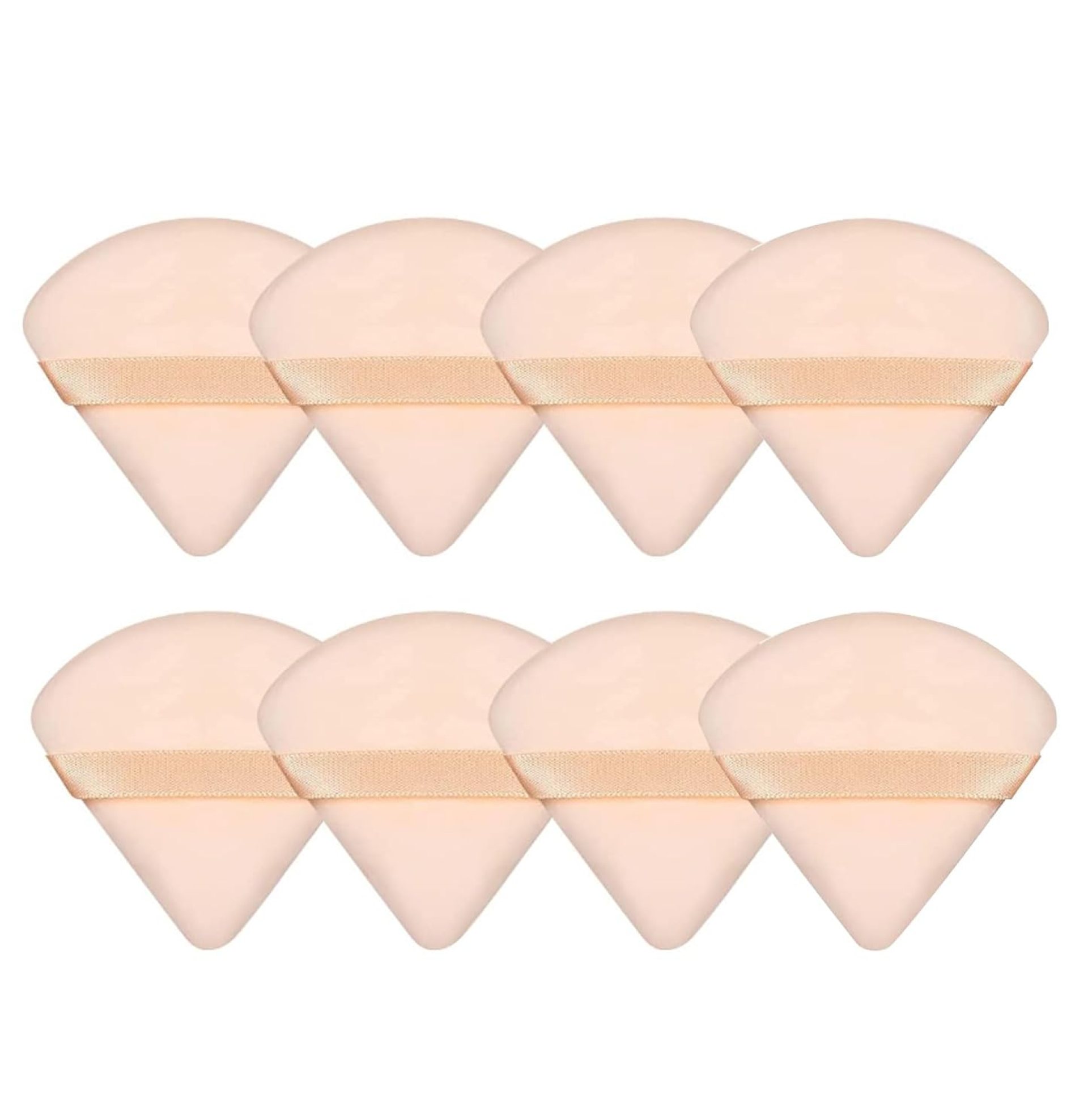8 Pieces Triangle Powder Puff Face Soft Triangle Makeup Puff Velour Cosmetic Foundation Blender Sponge Beauty Makeup Tools 8 Pieces Triangle Powder Puff Face Soft Triangle Makeup Puff Velour Cosmetic Foundation Blender Sponge Beauty Makeup Tools