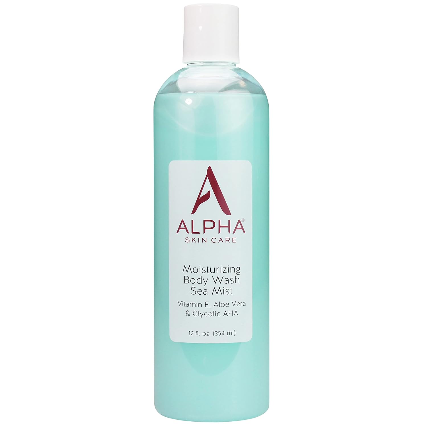 Alpha Skin Care Moisturizing Body Wash | Anti-Aging Formula | Glycolic Alpha Hydroxy Acid (AHA) | Vitamin E & Aloe Vera | Conditions & Soothes | For All Skin Types | 12 Fl Oz Alpha Skin Care Moisturizing Body Wash | Anti-Aging Formula | Glycolic Alpha Hydroxy Acid (AHA) | Vitamin E & Aloe Vera | Conditions & Soothes | For All Skin Types | 12 Fl Oz