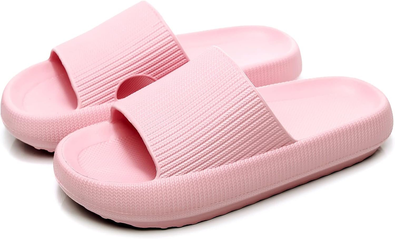 rosyclo Cloud Slippers for Women and Men, Pillow House Slippers Shower Shoes Indoor Slides Bathroom Sandals, Ultimate Comfort, Lightweight, Thick Sole, Non-Slip, Easy to Clean rosyclo Cloud Slippers for Women and Men, Pillow House Slippers Shower Shoes Indoor Slides Bathroom Sandals, Ultimate Comfort, Lightweight, Thick Sole, Non-Slip, Easy to Clean