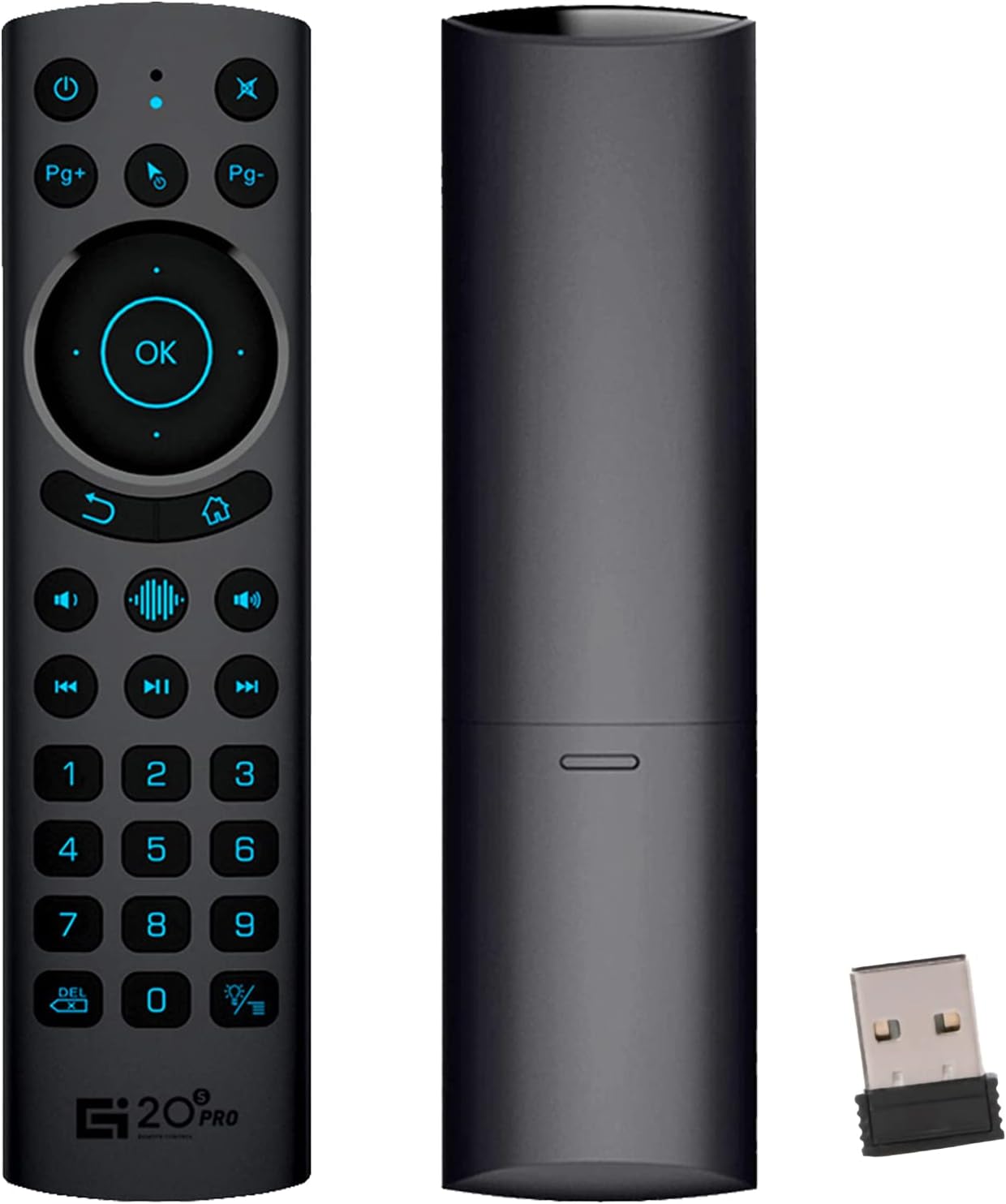 Bluetooth Voice Remote Control,USB Wireless Voice Control Sensing Backlit Air Remote Mouse with IR Learning for PC,Projector,Smart TV,Android TV Box(G20S Pro Plus) Bluetooth Voice Remote Control,USB Wireless Voice Control Sensing Backlit Air Remote Mouse with IR Learning for PC,Projector,Smart TV,Android TV Box(G20S Pro Plus)