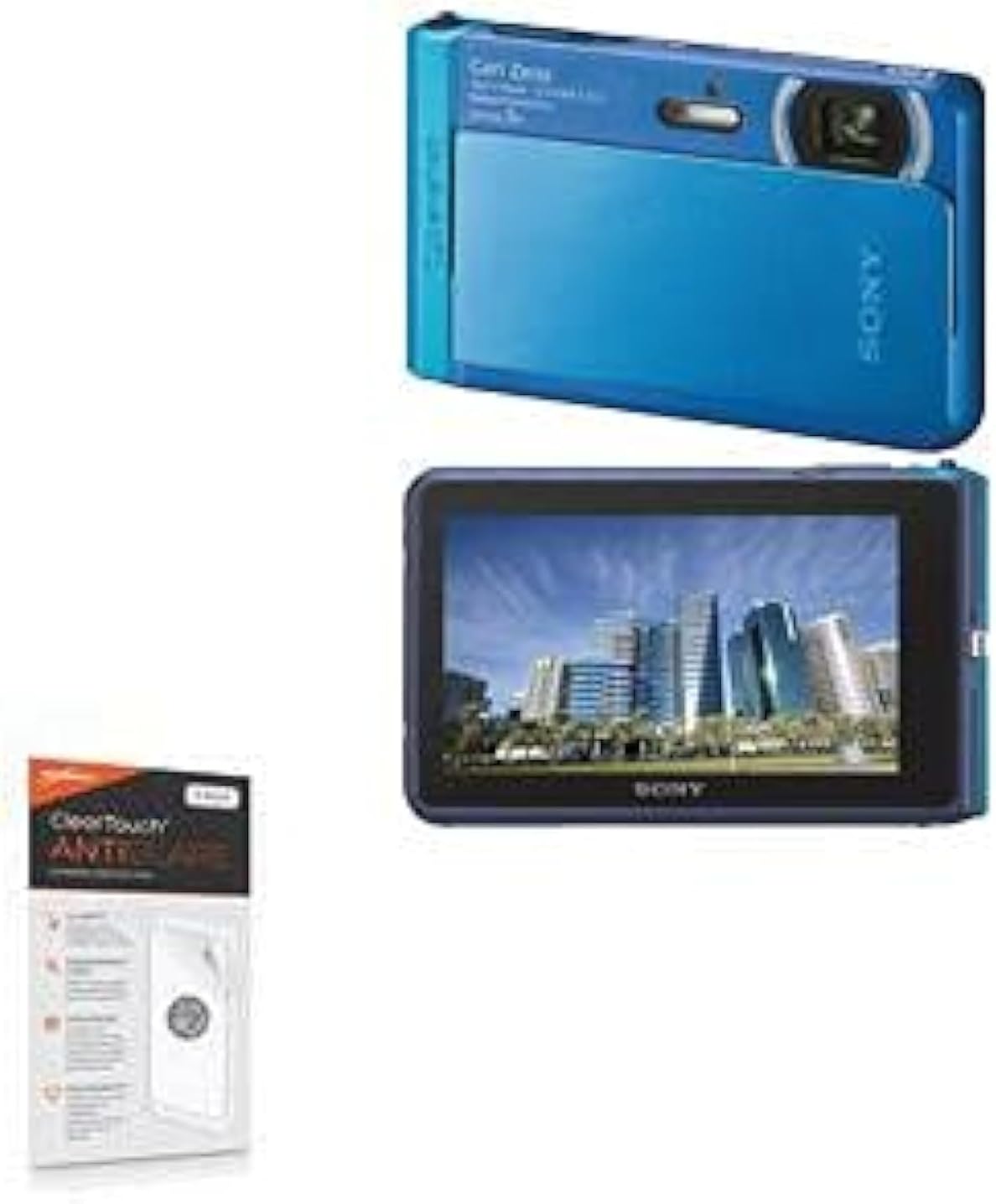 BoxWave Screen Protector Compatible with Sony Cyber-Shot DSC-TX30 – ClearTouch Anti-Glare (2-Pack), Anti-Fingerprint Matte Film Skin for Sony Cyber-Shot DSC-TX30 BoxWave Screen Protector Compatible with Sony Cyber-Shot DSC-TX30 – ClearTouch Anti-Glare (2-Pack), Anti-Fingerprint Matte Film Skin for Sony Cyber-Shot DSC-TX30