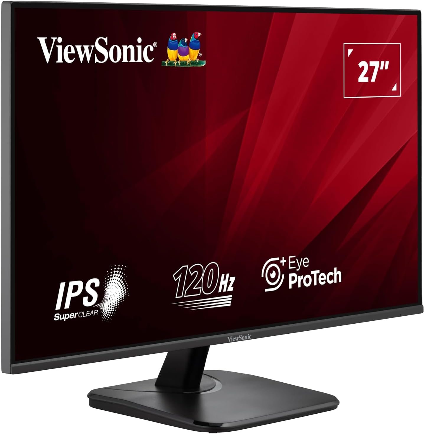 ViewSonic VA2756A-MHD 27 Inch IPS 1080p Monitor with 120Hz, Eye Care, HDMI, DisplayPort, and VGA Inputs for Home and Office ViewSonic VA2756A-MHD 27 Inch IPS 1080p Monitor with 120Hz, Eye Care, HDMI, DisplayPort, and VGA Inputs for Home and Office