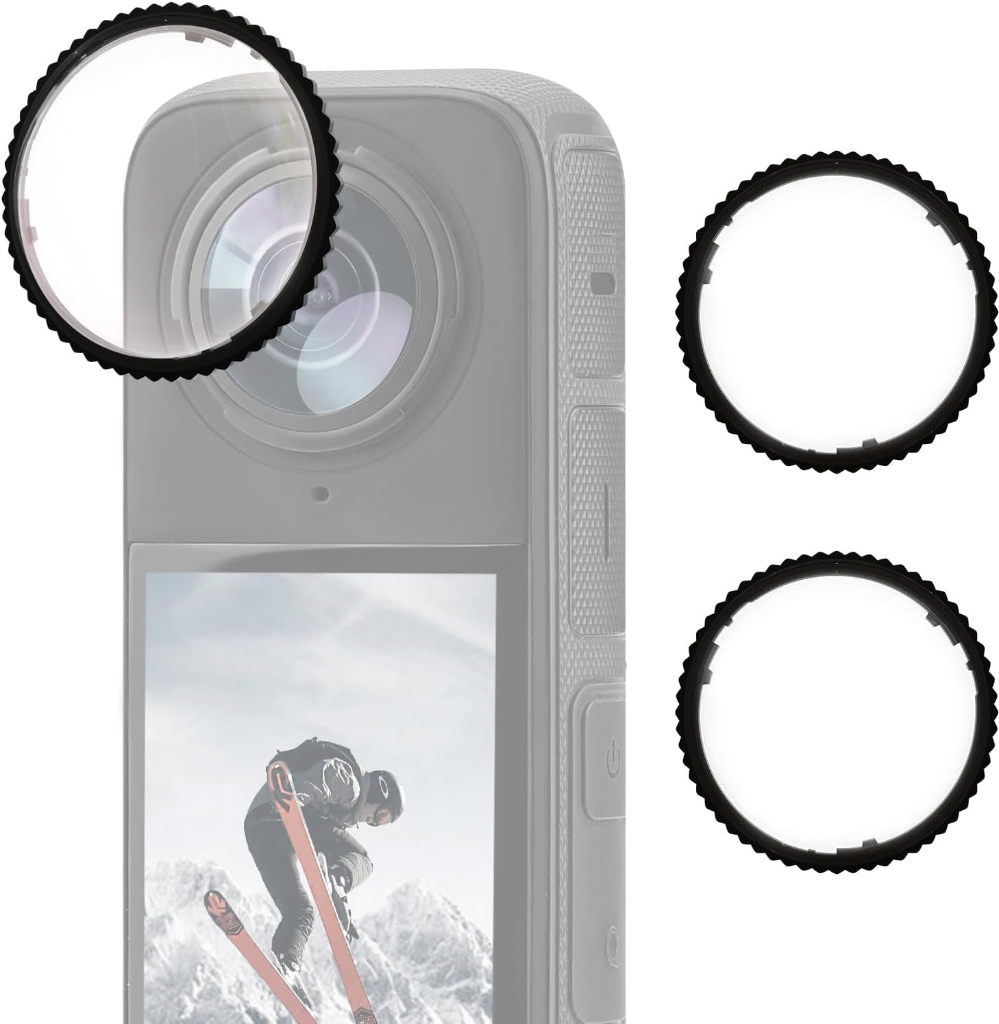 X4 Premium Lens Guard for Insta360 X4, High Transparency Tempered Glass Lens Protector for Insta 360 X4 Camera Anti-scratch Accessories X4 Premium Lens Guard for Insta360 X4, High Transparency Tempered Glass Lens Protector for Insta 360 X4 Camera Anti-scratch Accessories